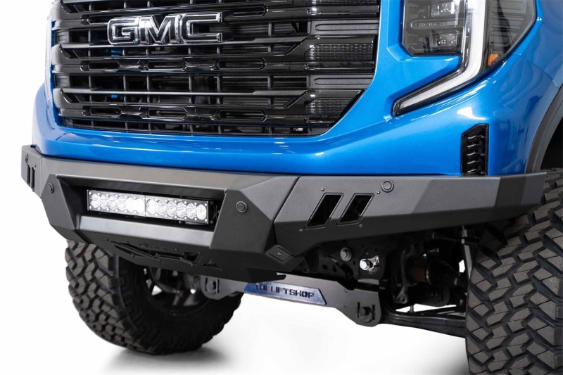 GMC 1500 Bumper - Front - Addictive Desert Designs - Black Label - Satin Black - `22-`27